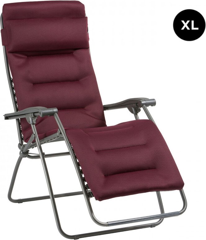 Lafuma Mobilier - Lafuma rsx clip xl Air Comfort® Relaxliege Bordeaux Sonnenliege LFM2041.3186