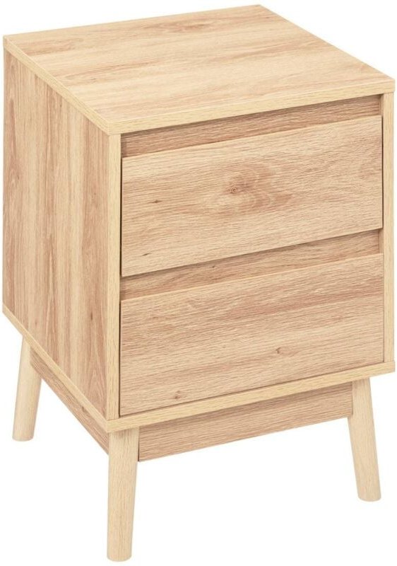 5five Simply Smart - Nachttisch abana, 2 Schubladen, 40 x 40 x 56 cm