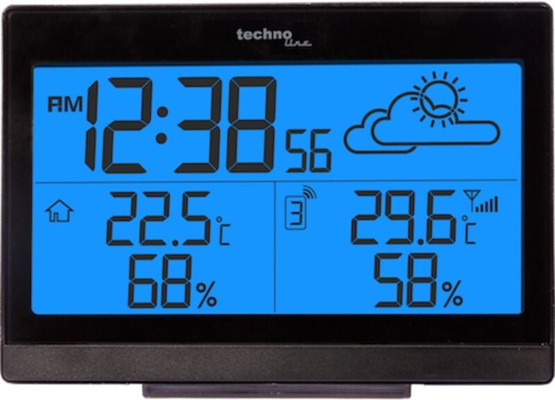 Technoline - Techno Line ws 9252 ws 9252 Funk-Wetterstation Anzahl Sensoren max. 3