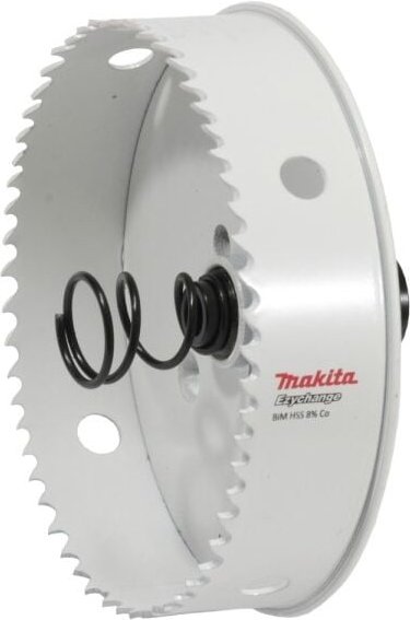 Thumbnail - Lochsäge ezychange BiM ø 102 mm, für dünne Bleche, mit Gegendruckfeder - Makita