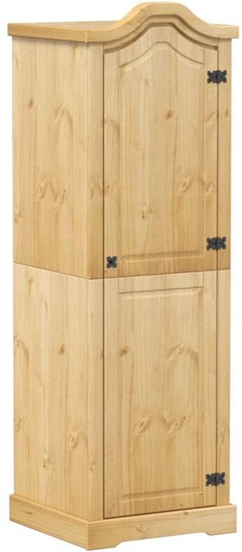vidaXL Kleiderschrank Corona 55x52x170 cm Massivholz Kiefer