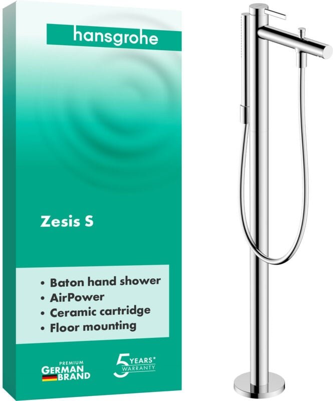 hansgrohe Zesis S Einhebel-Wannenmischer bodenstehend, 74445000