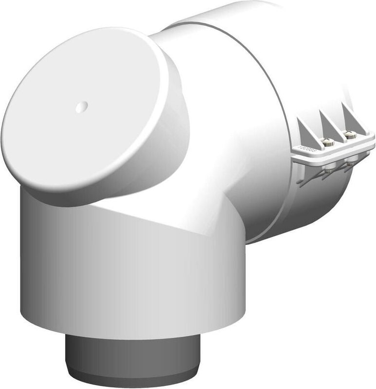 Atec Abgas-technologie - Atec Kontroll-Bogen PolyTwin konzentrisch, dn 60/100