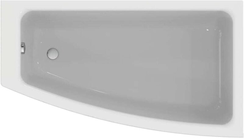 Ideal Standard - i.life Raumspar-Badewanne, 1600x900x450mm, Weiß,