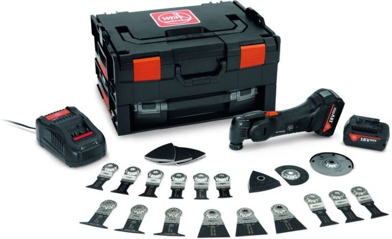 Akku-MULTIMASTER amm 700 Max Top as black edition / 2x 4,0 Ah Akku + Ladegerät in L-Boxx - 71294161000 - Fein