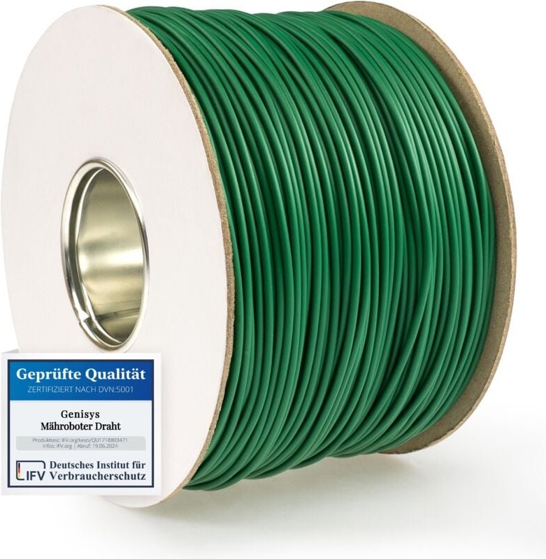 Kabel kompatibel mit lux-tools Mähroboter A-RMR-300-24 Begrenzung Draht - hochwertig verzinntes Aluminium - auf der Kabe...