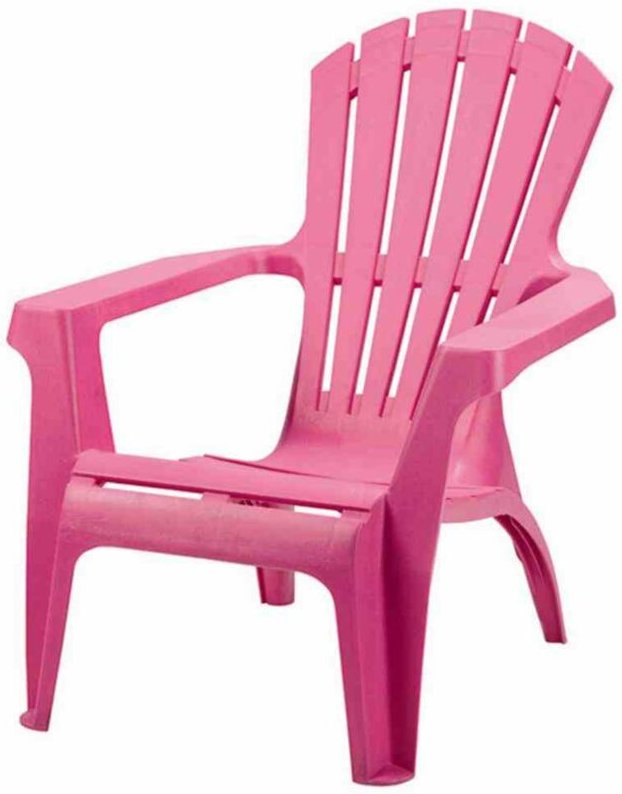 Ipae Progarden - Dolomiti Deckchair, pink Vollkunststoff