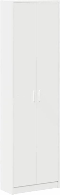 Kleiderschrank mit Regal Weiß 55 x 25 x 189 cm Holzwerkstoff Vidaxl