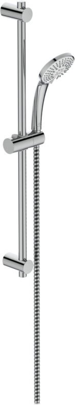 Ideal Standard - Idealrain Brausekombintation mit Brausestange 312x723 mm, mit 3-Funktionshandbrause, Breite Brause, Chr...