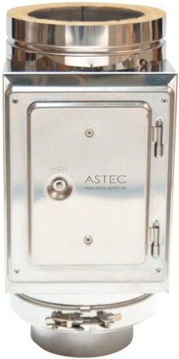 Astec - Reinigungselement mit Tür Doppelwandig DN113-300 Edelstahlschornstein 8203-130