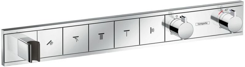 RainSelect - Unterputzarmatur für 5 Verbraucher, verchromt 15358000 - Hansgrohe