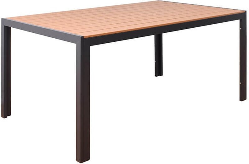 Gartentisch in Holzoptik cantos - 150 x 90 cm Gartenmöbel Tisch Balkontisch Klappbar - Home Deluxe