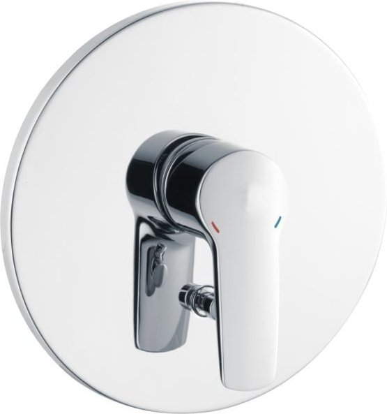 Heinrich Schulte - Alpha 320 Unterputz Wannenarmatur Mischbatterie Einhebelmischer mit Umstellung Unterputzarmatur Badar...