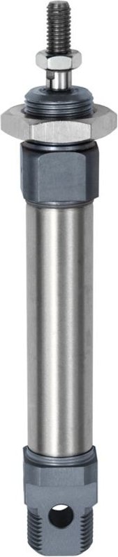 Riegler - Rundzylinder, einfachwirkend, Magnet, Kolben-Ø 25, Hub 50, g 1/8