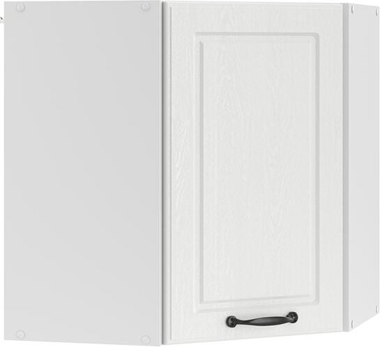 Thumbnail - Eckhängeschrank R-Line, Weiß Landhaus, 57 cm, Vicco