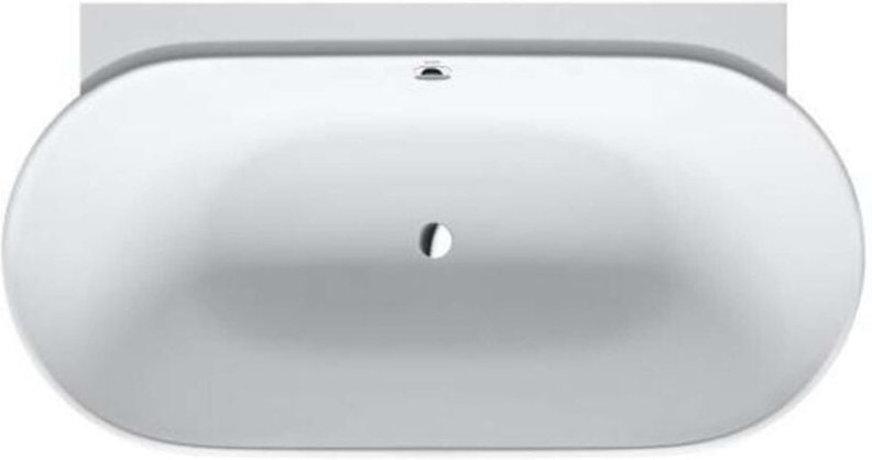 Duravit - Luv Badewanne, Vorwandversion, 2 Rückenschrägen, nahtlose