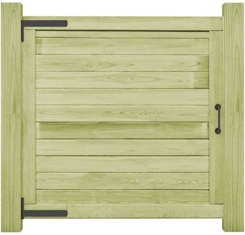 Vidaxl - Gartentor Imprägniertes Kiefernholz 100x100 cm