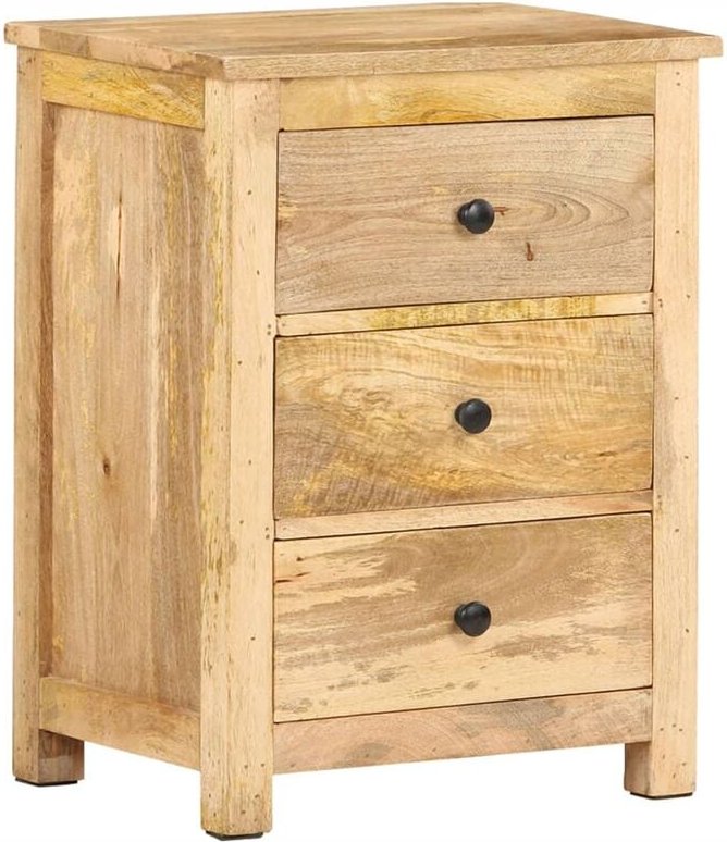 Nachttisch 45x35x60 cm Massivholz Mango Vidaxl