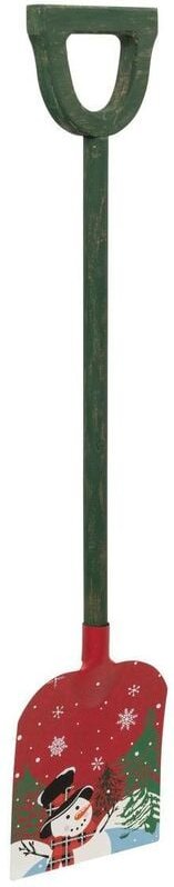 Verzierte Schaufel aus Metall und Holz 100cm - Feeric lights & christmas