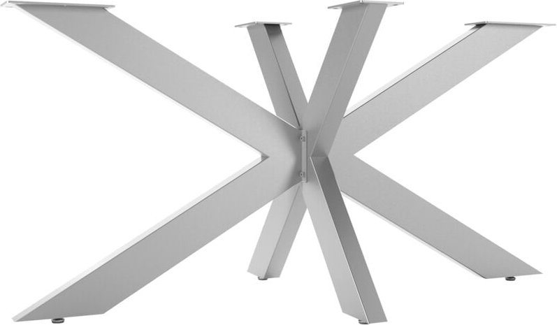 Sotech Tischgestell spider / Schwerlast Tisch-Beine aus echtem Edelstahl mit gebürsteter Oberfläche / Tisch-Füße 710 x 1...