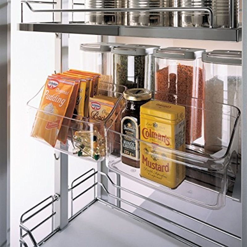 Vorratsschalen-Set für Apothekerauszug dispensa und dispensa Swing, transparent - Kesseböhmer