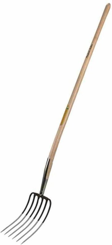 Victoria - Dunggabel 6 Zinken 135cm 24cm breit, Eschenstiel