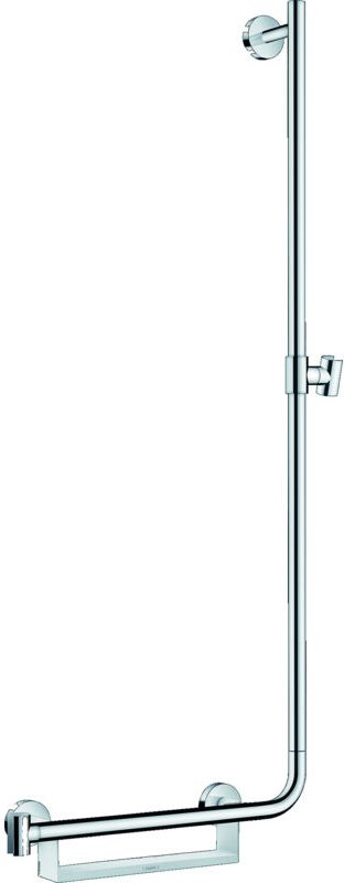 Hansgrohe - Unica Brausestange Comfort 110 cm rechts, weiß/ chrom,