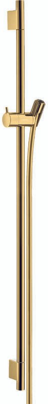 Hansgrohe - Unica'S - Duschstange 90 cm, mit Duschschlauch, Gold poliert 28631990