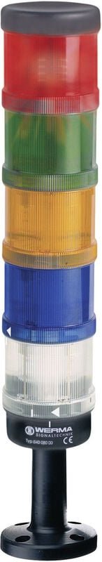 Werma Signaltechnik - Signalsäulenelement 644.200.75 KombiSIGN 71 led Grün 1 St.