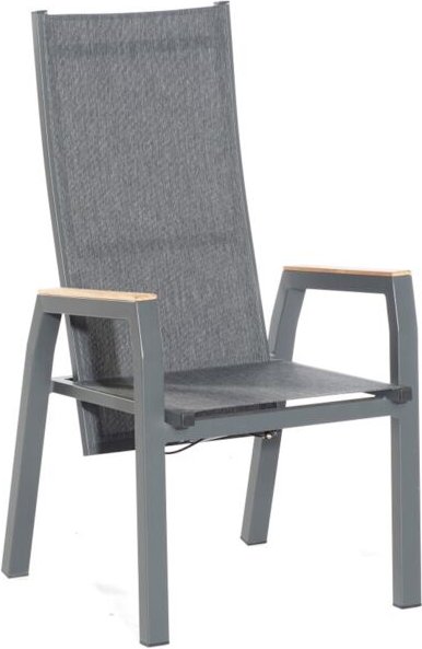 Sonnenpartner FUNCTION Relax-Dining-Sessel Gartenstuhl Loungestuhl anthrazit