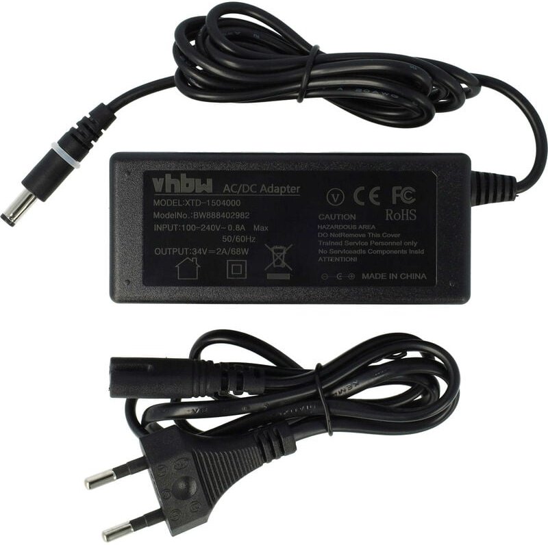 Netzteil kompatibel mit Wolf Garten Loopo M1000, M1500, M2000 Rasenmäher, Mähroboter - 230 cm - Vhbw