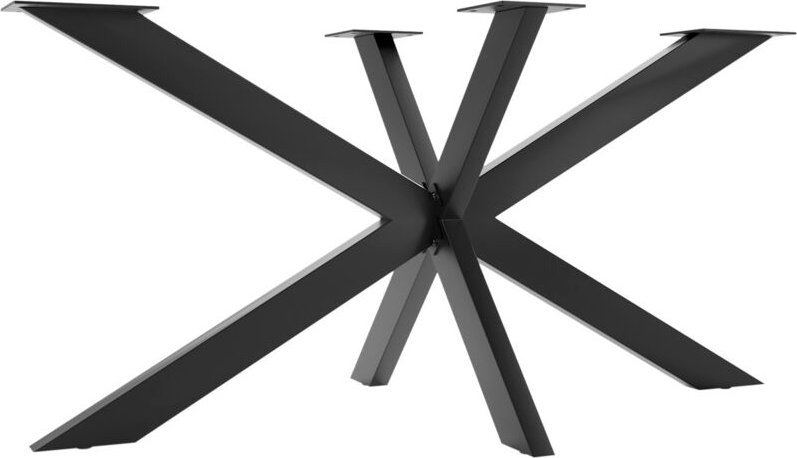 SOTECH Tischgestell SPIDER schwarz, belastbar bis 250 kg, 150 x 78 x 71 cm