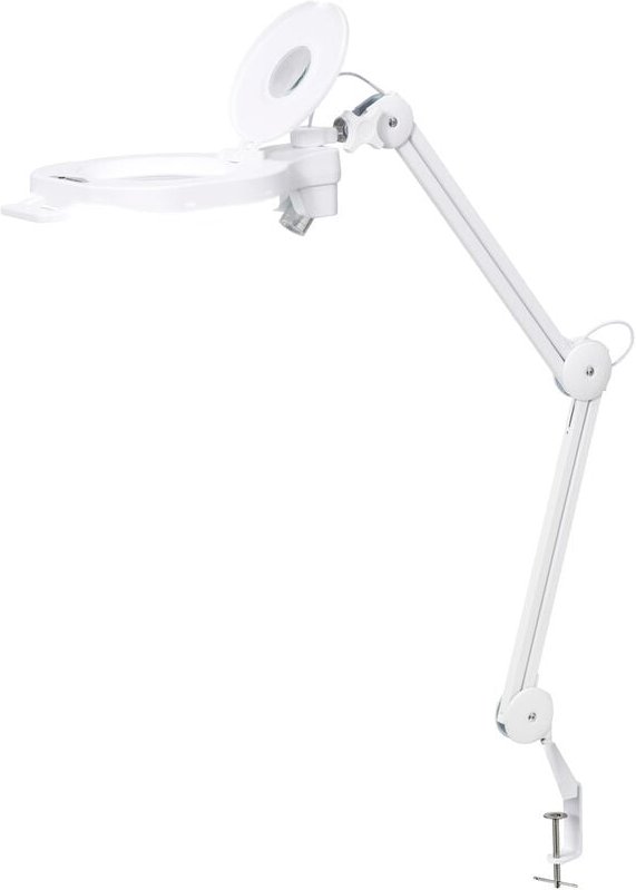 TOOLCRAFT TO-8194404 UV-LED Klemm-Lupenleuchte Vergrößerungsfaktor=1.75 x, 4.75 x 133 mm 2021 Energi