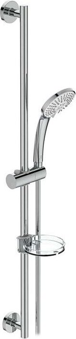 Ideal Standard - Idealrain Brauseset B9417AA 90 cm M3, chrom, mit 3-Funktions-Handbrause