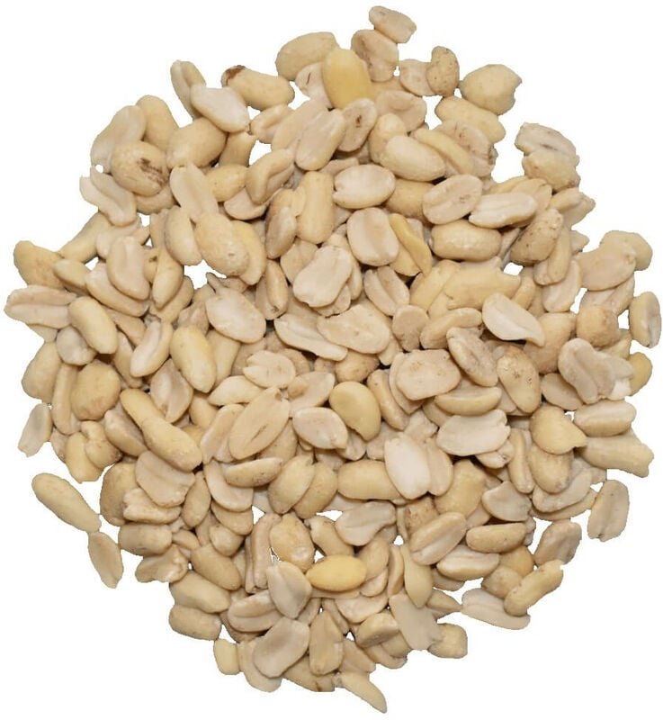 Agrarshop - Erdnuss weiß blanchiert 25 kg Vogelfutter Wintervogelfutter Elstern