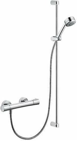 Kludi - shower duo zenta 2S thm BR-Set 900 mm chrom 6057705-00