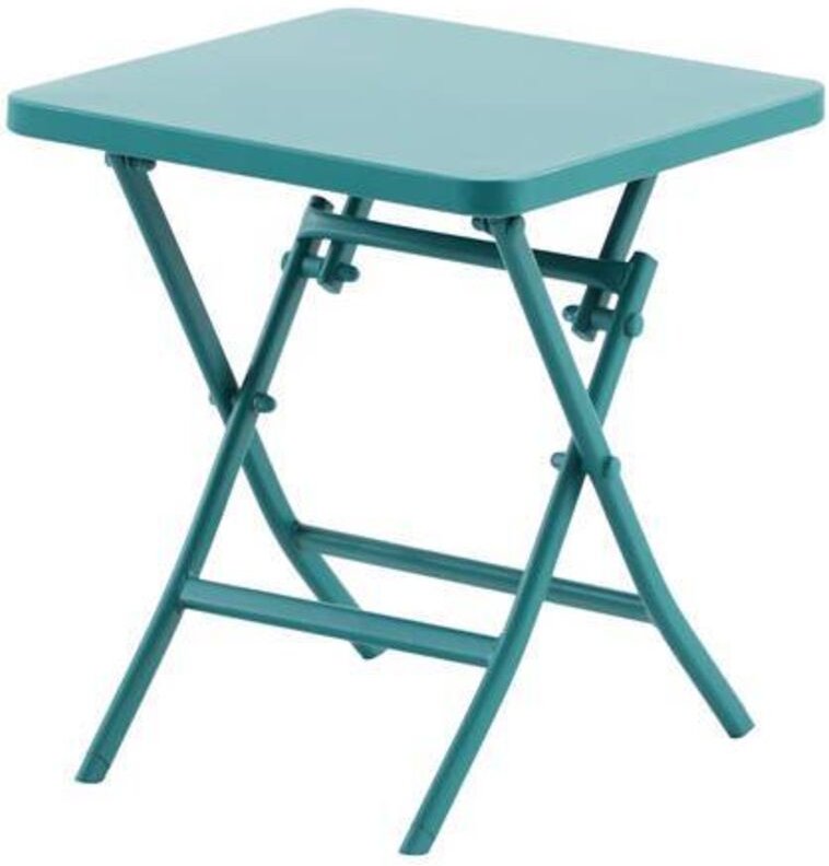 Garten-Beistelltisch Greensboro 40x40cm opalgrün - Hespéride