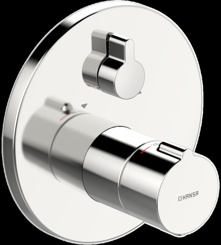 HANSA HANSAHOME Wannen-und Brausearmatur, Unterputz, rund, mit