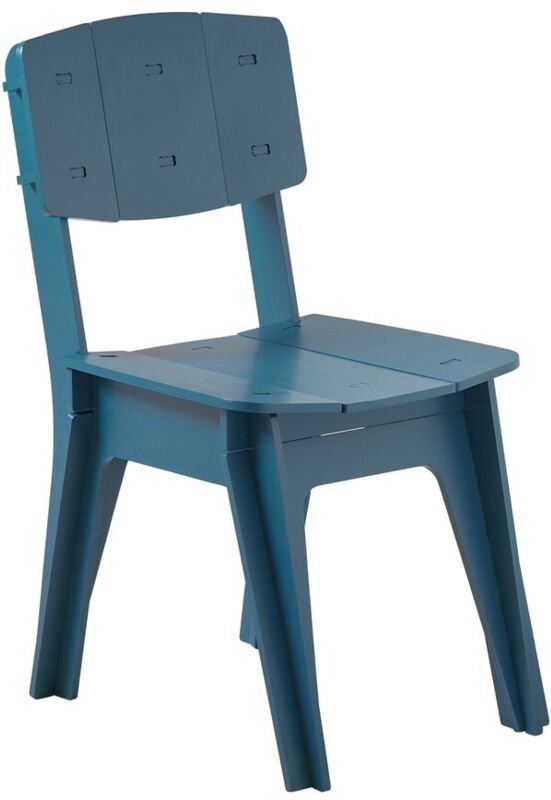 HFST01-B Küchenstuhl Stuhl Schreibtischstuhl Bürostuhl mit Rücklehne Arbeitsstuhl Kinderstuhl Sitzhöhe 46cm Blau bht ca....
