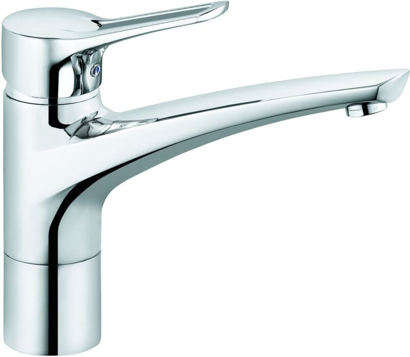 Mx Spültisch-Bajonett-Einhandmischer dn 15, Bügelhebel, - Kludi