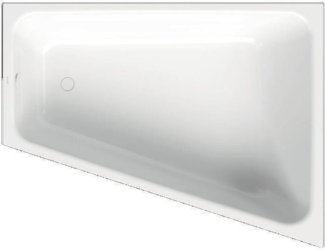 Bette - Space l Eck-Badewanne, 170x130cm, 1142, 1 Rückenschräge,