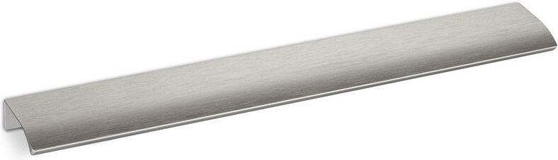 10er Pack - Griffleiste blankett alex 300 x 18 x 42 mm Aluminium Edelstahloptik gebürstet