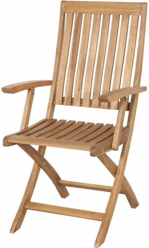 Siena Garden - Paleros Klappstuhl Gestell und Fläche Akazienholz FSC®-100% natur