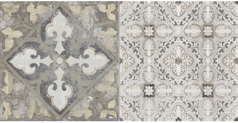 Weitere - Wandfliese Feinsteinzeug Ghirigio Soft 31 x 62 cm beige-schwarz Bodenfliesen