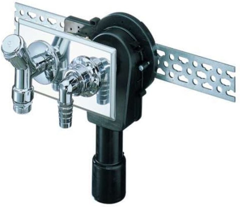 Wandeinbau-Waschgeräte-Siphon 406 dn 40/50 - Dallmer