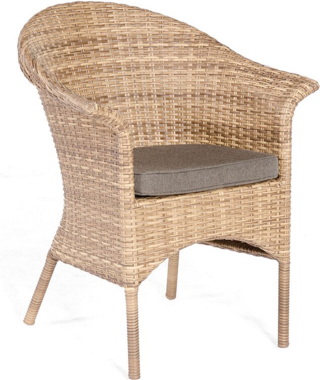 Sonnenpartner Garten-Sessel Cayman Aluminium mit Polyrattan natura-antik Gartenstuhl