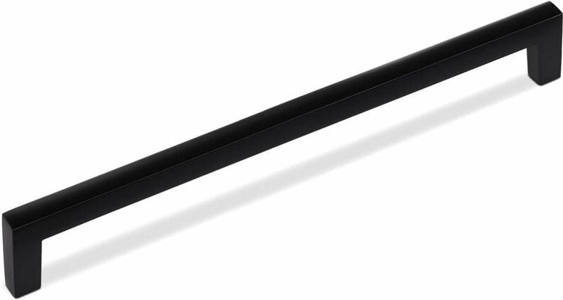Möbelgriff Bügelgriff blackline i ba 256 mm schwarz matt inkl. Schrauben, 10 Stück