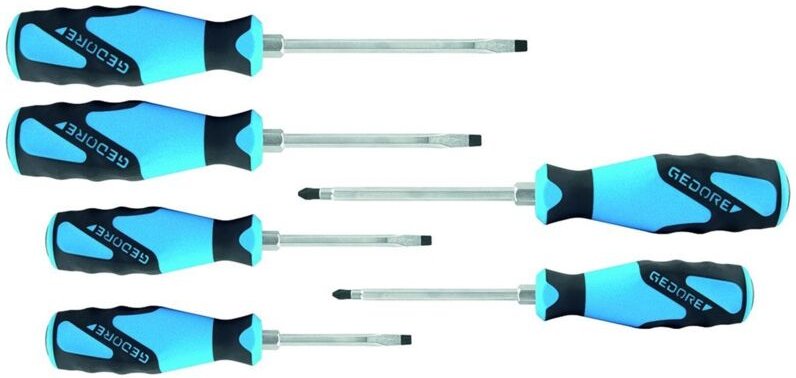 Gedore 3K-Schraubendreher-Satz mit Schlagkappe 6-tlg.