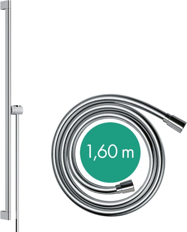 Hansgrohe - Unica Duschstange s puro 90 cm, Easy Slide