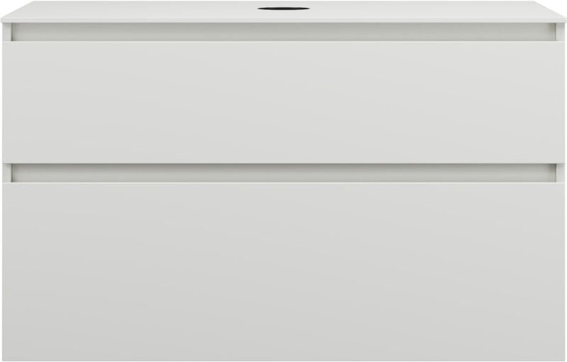 Lin20 Waschtischunterschrank inklusive Konsolenplatte, 2 - Burgbad